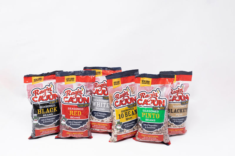 Ragin' Cajun "BIG BOX O' BEANS" 6 Pack Variety