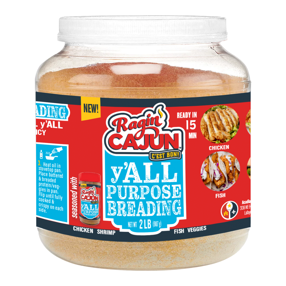 Ragin' Cajun y'ALL Purpose Breading Mix 2lb