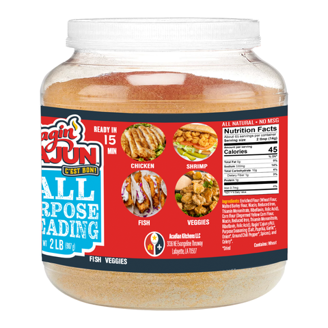 Ragin' Cajun y'ALL Purpose Breading Mix 2lb