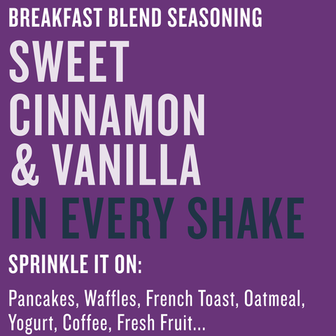 Cajun's Choice Breakfast Blend Seasoning 3.5 oz