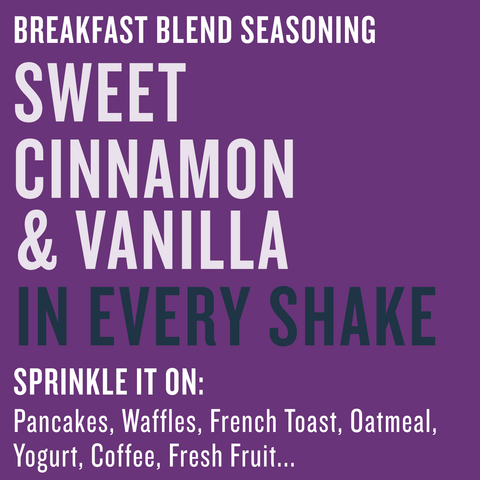 Cajun's Choice Breakfast Blend Seasoning 9 oz