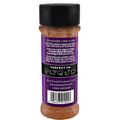 Product photo of an Acadian Kitchens Cajun's Choice Premium Blend Blackened Seasoning & Rub bottle on a white background featuring a purple label with "BLACKEN LIKE A PRO" text and icons for shrimp beef broccoli chicken and pork