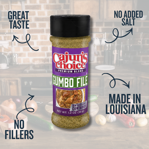 Cajun's Choice Gumbo File 1.2 oz