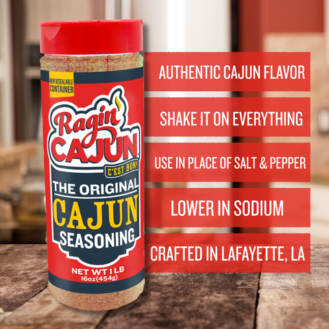 Ragin' Cajun "The ORIGINAL" Cajun Seasoning 16 oz