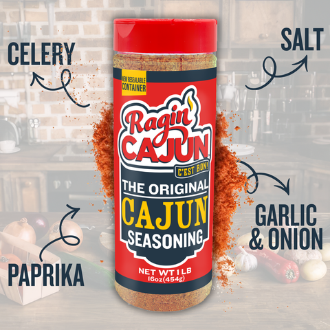 Ragin' Cajun "The ORIGINAL" Cajun Seasoning 16 oz