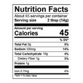 Nutrition Facts for Ragin' Cajun y'ALL Purpose Breading Mix 2 lb