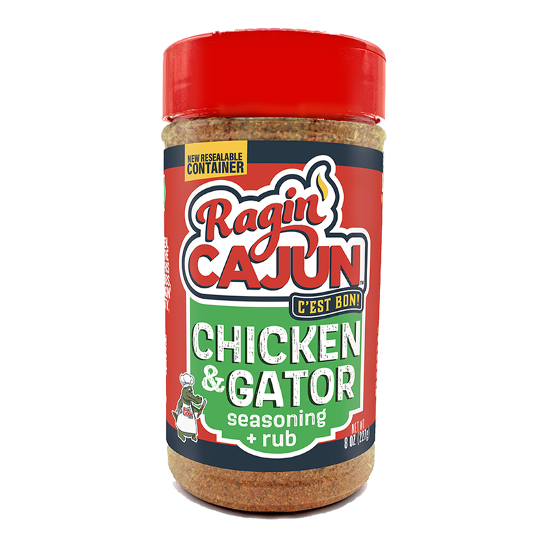 Ragin' Cajun Chicken & Gator Seasoning 8 oz