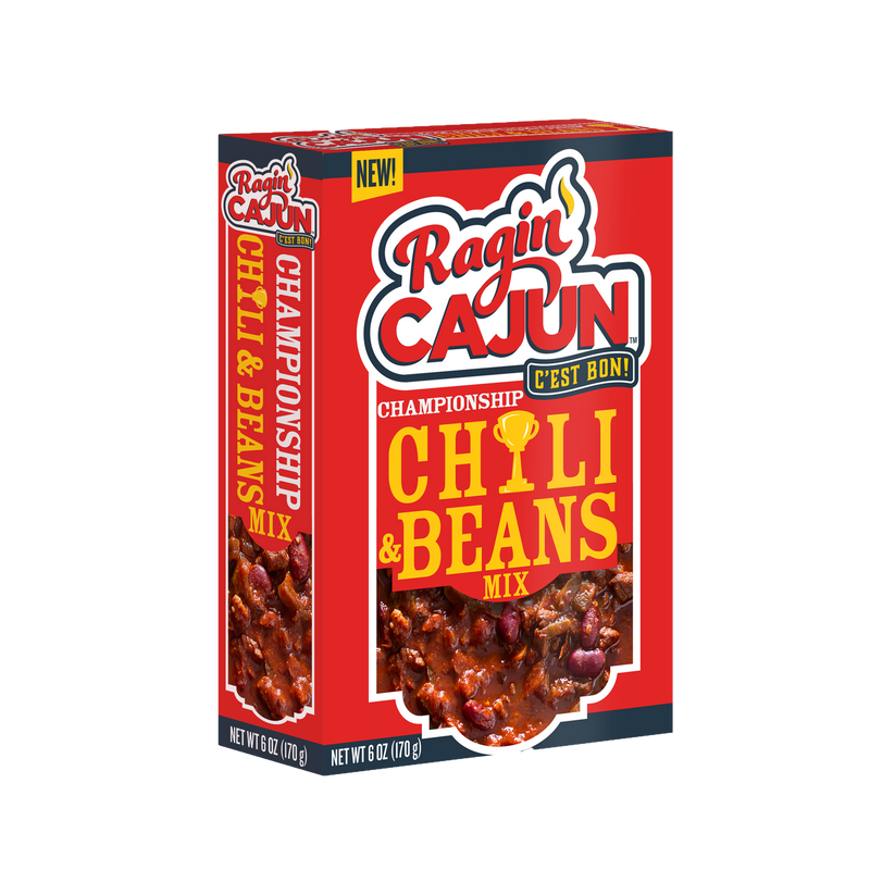 Ragin' Cajun Championship Chili & Beans Mix 6 oz