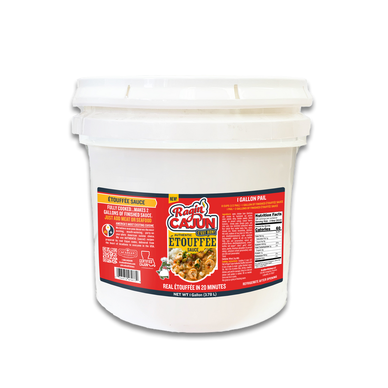 Ragin' Cajun Authentic Etouffee Sauce 1 Gallon - Food Service