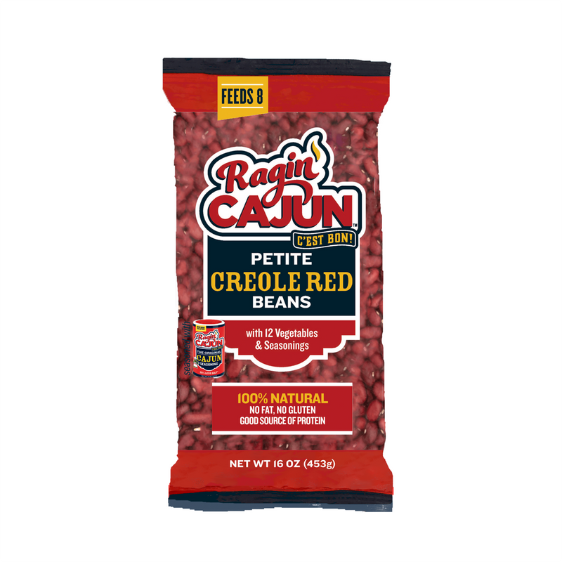 Ragin' Cajun Seasoned Petite Creole Red Beans 16 oz