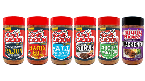 Ragin' Cajun Ragin' Cajun "SIZZLIN' 6 PACK" Seasonings Variety — product image