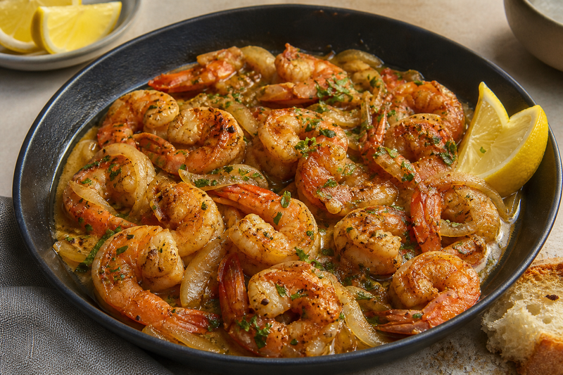 Quick Cajun Shrimp with Shrimp Seasoning Mix