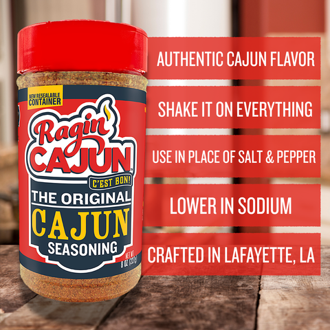 Ragin' Cajun "The ORIGINAL" Cajun Seasoning 8 oz
